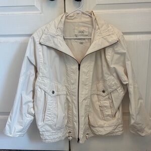 London Fog Women's White Jacket